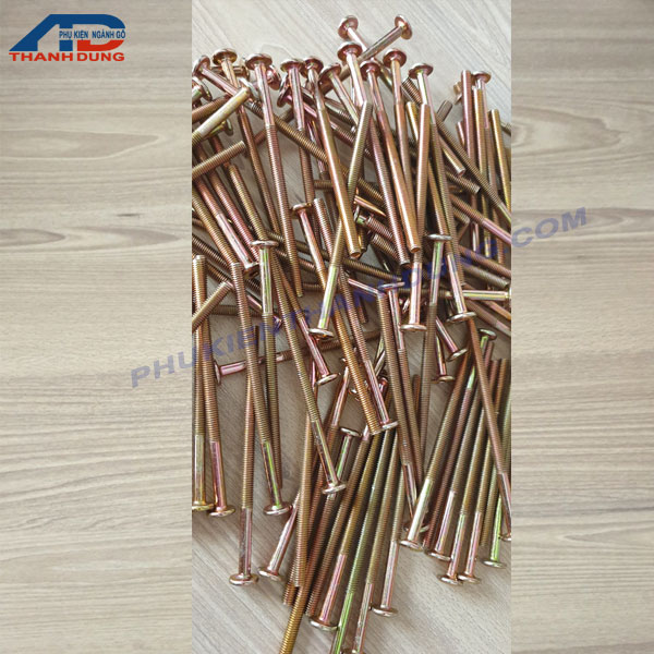 ( 5 cái) Bulong Lục Giác Chìm Đầu Dẹt M6x110
