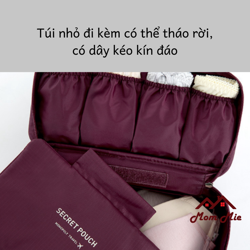 [HCM]Túi đựng đồ lót cá nhân du lịch, chống thấm nước - T005