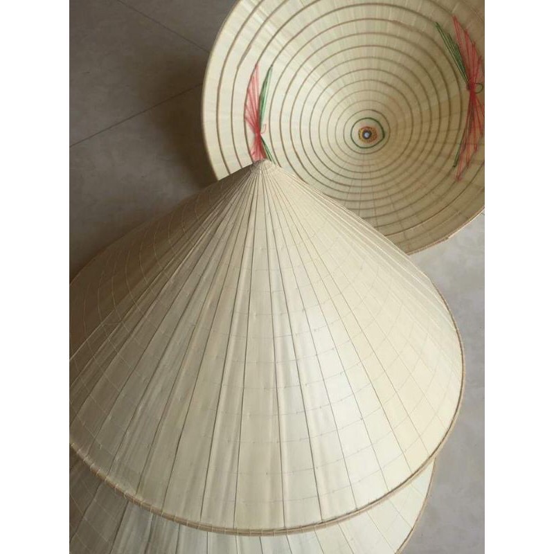 Nón lá trơn vành rộng che nắng bền đẹp