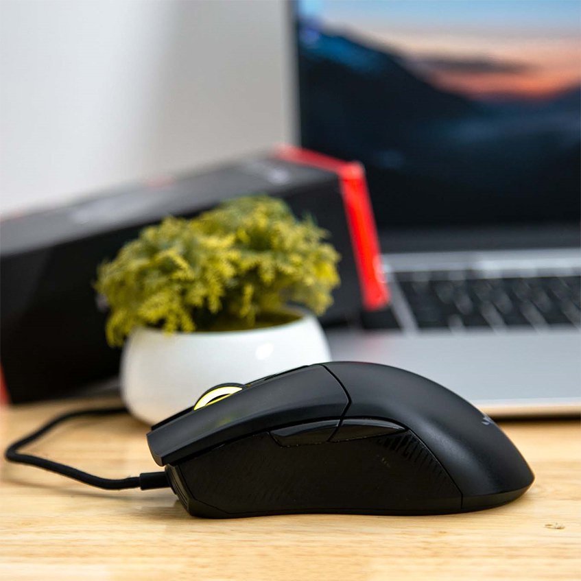Chuột Chơi game Asus ROG Gladius II Core switch bấm độc quyền ROG của Asus
