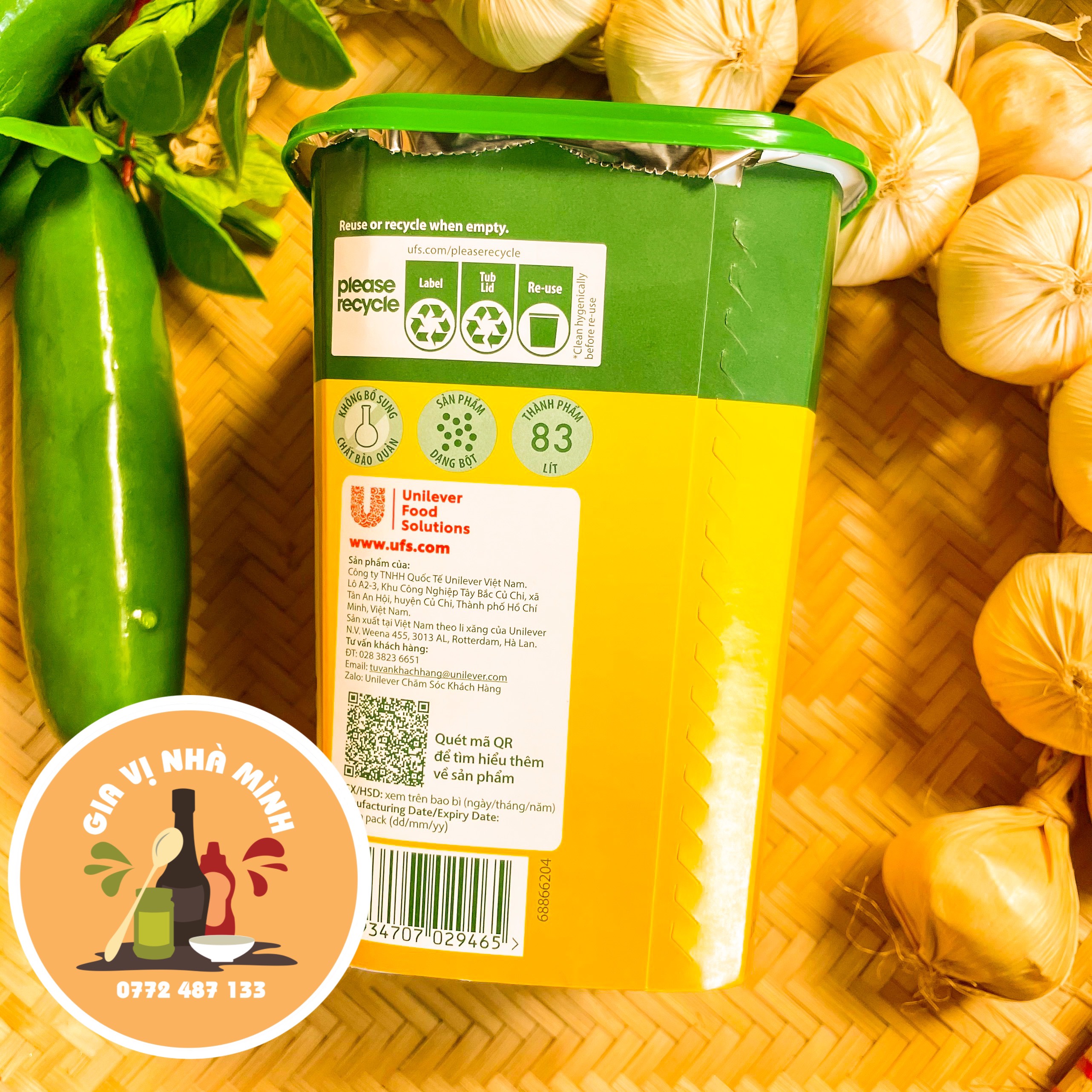 BỘT NÊM THỊT GÀ KNORR LOẠI 1,2KG