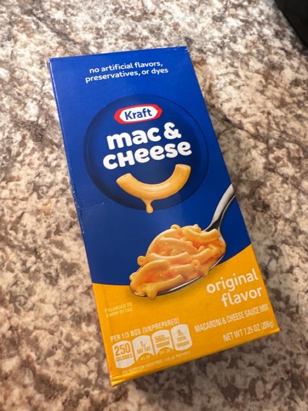 🧀 NUI PHÔ MAI KRAFT MACARONI & CHEESE ORIGINAL USA (206G) – NGON CHUẨN MỸ, TIỆN LỢI MỖI NGÀY 🧀