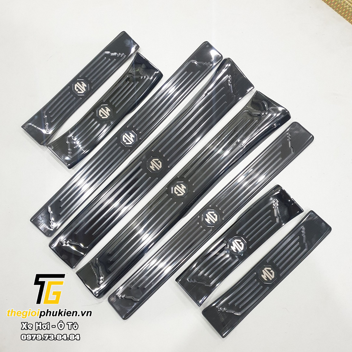 Bộ Ốp bậc cửa, Nẹp bước chân MG ZS vân Titan