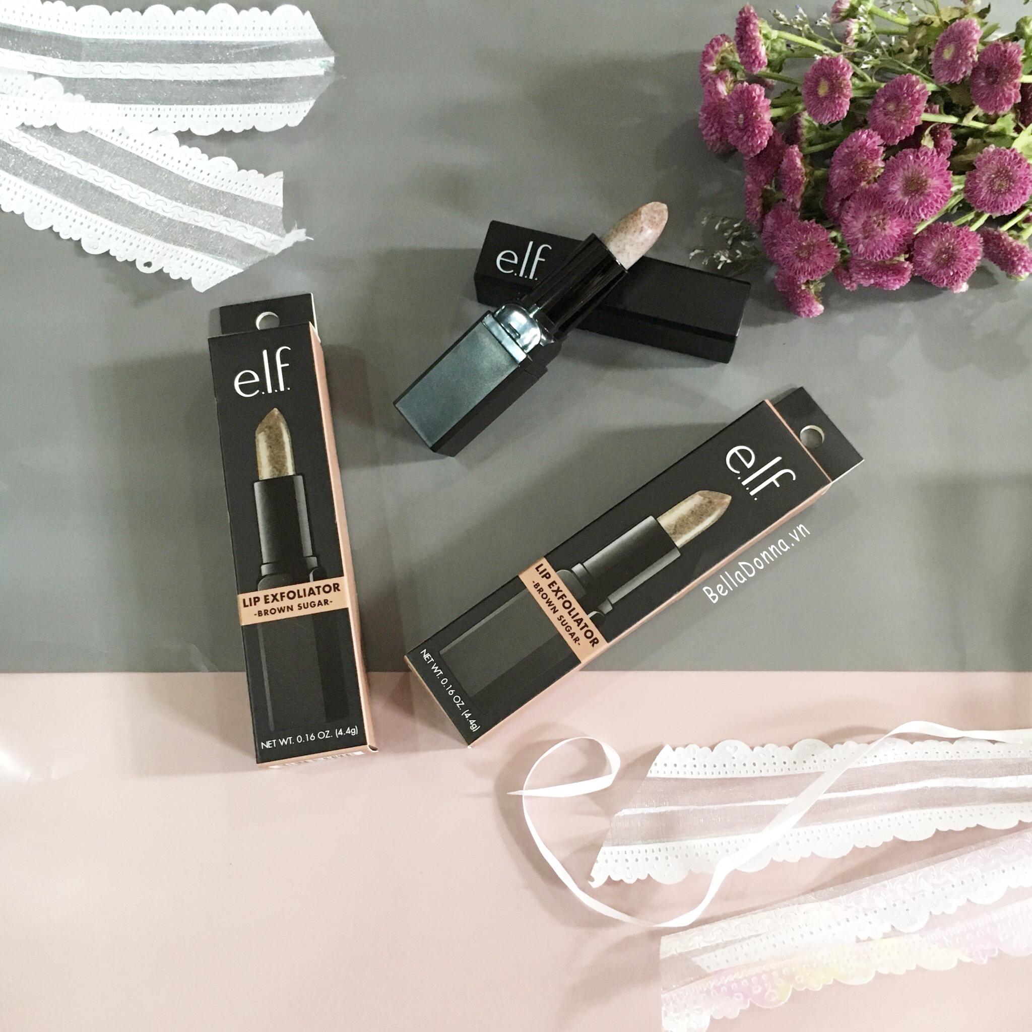 [HCM]Tẩy Da Chết Môi ELF Lip Exfoliator Brown Sugar 4.4g