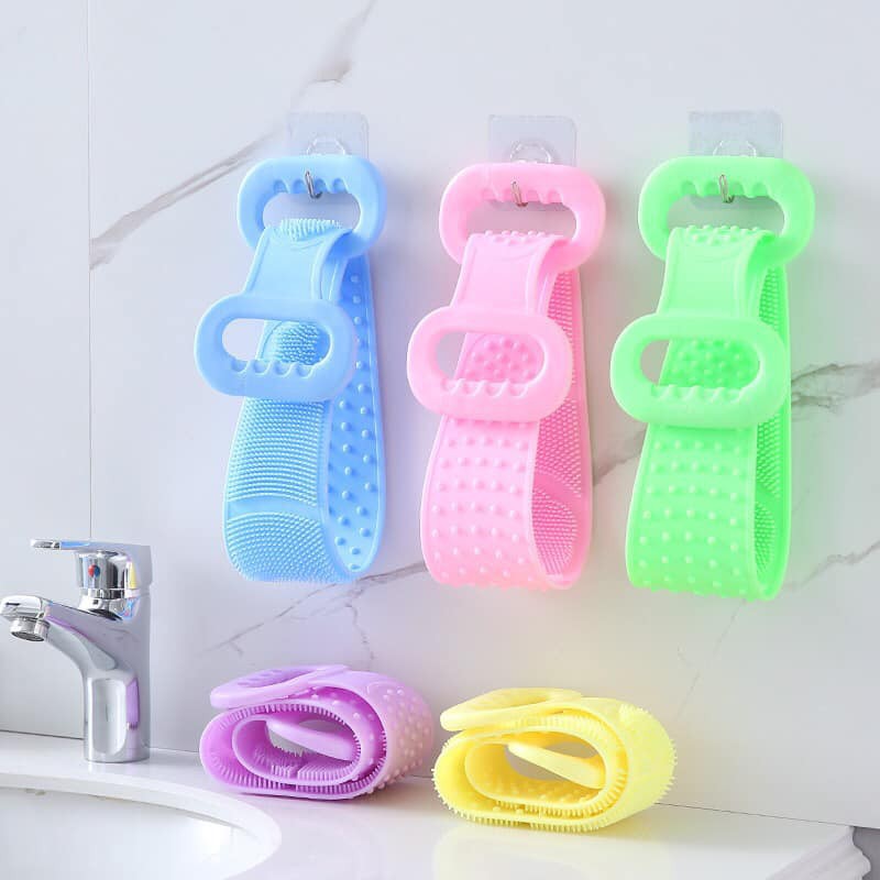 Dây cọ lưng silicon 2 mặt tiện lợi