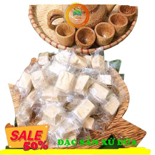[500G] Kẹo dừa sáp truyền thống - đồ ăn vặt