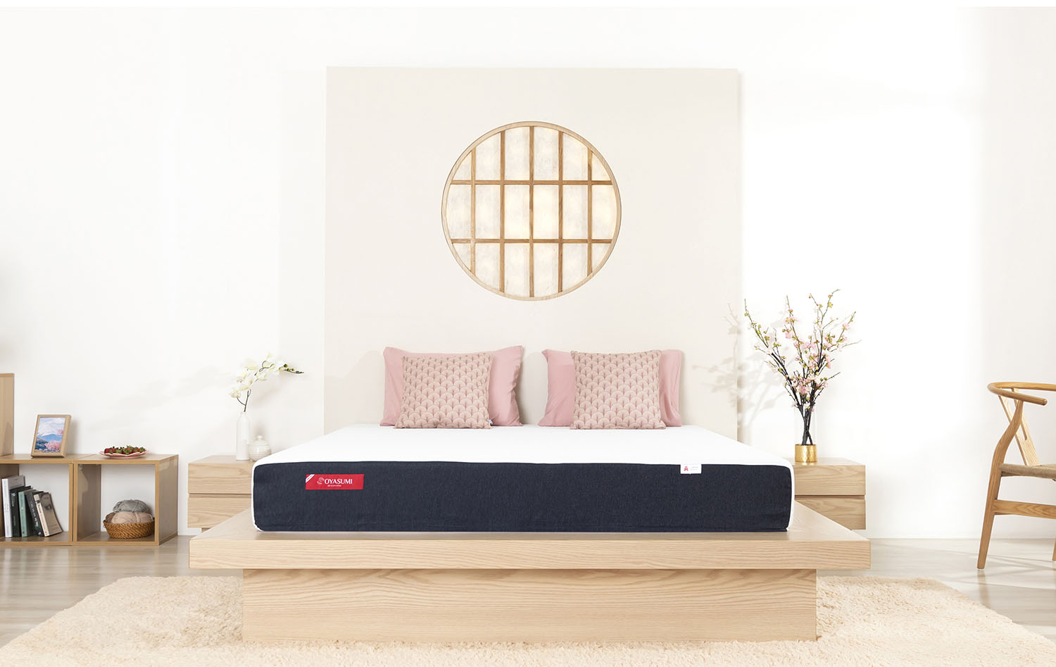 Nệm Foam OYASUMI Original 1 mảnh, đàn hồi cao, thoáng khí,êm ái.