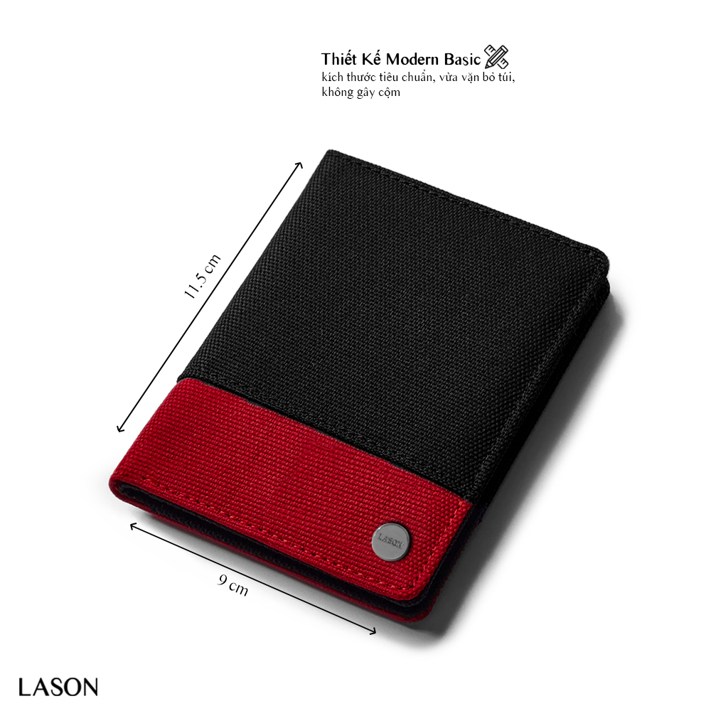 Ví DOLANTO BRAND® Triple Wallet - Đứng