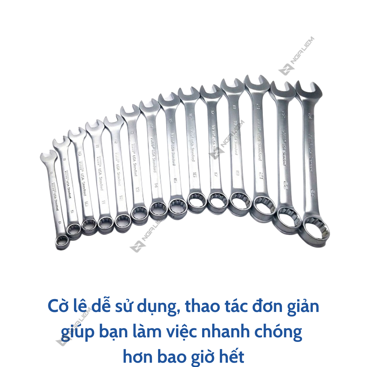 Khóa Vòng Miệng (Cờ lê) đủ số (số 6 → số 55) hàng YETI Cờ Mỹ (26-46)