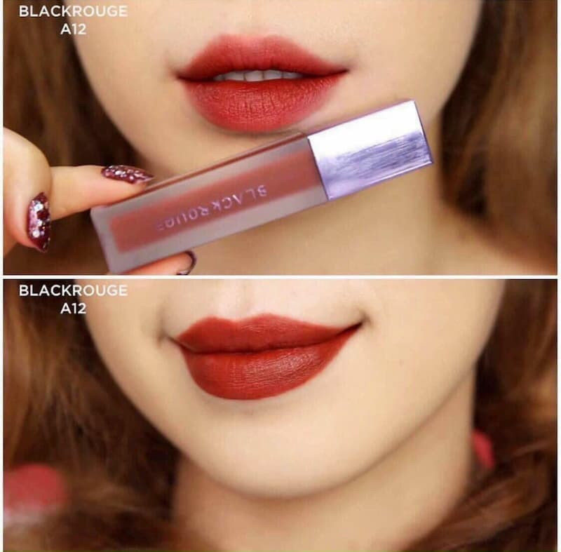 Son Black Rouge A12 màu đỏ nâu