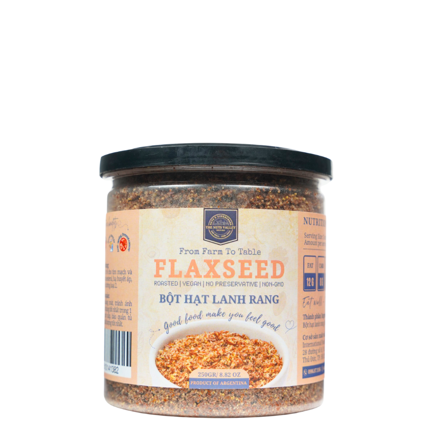 Bột Hạt Lanh và Hạt Lanh Nâu - FLAXSEEDS The Nuts Valley