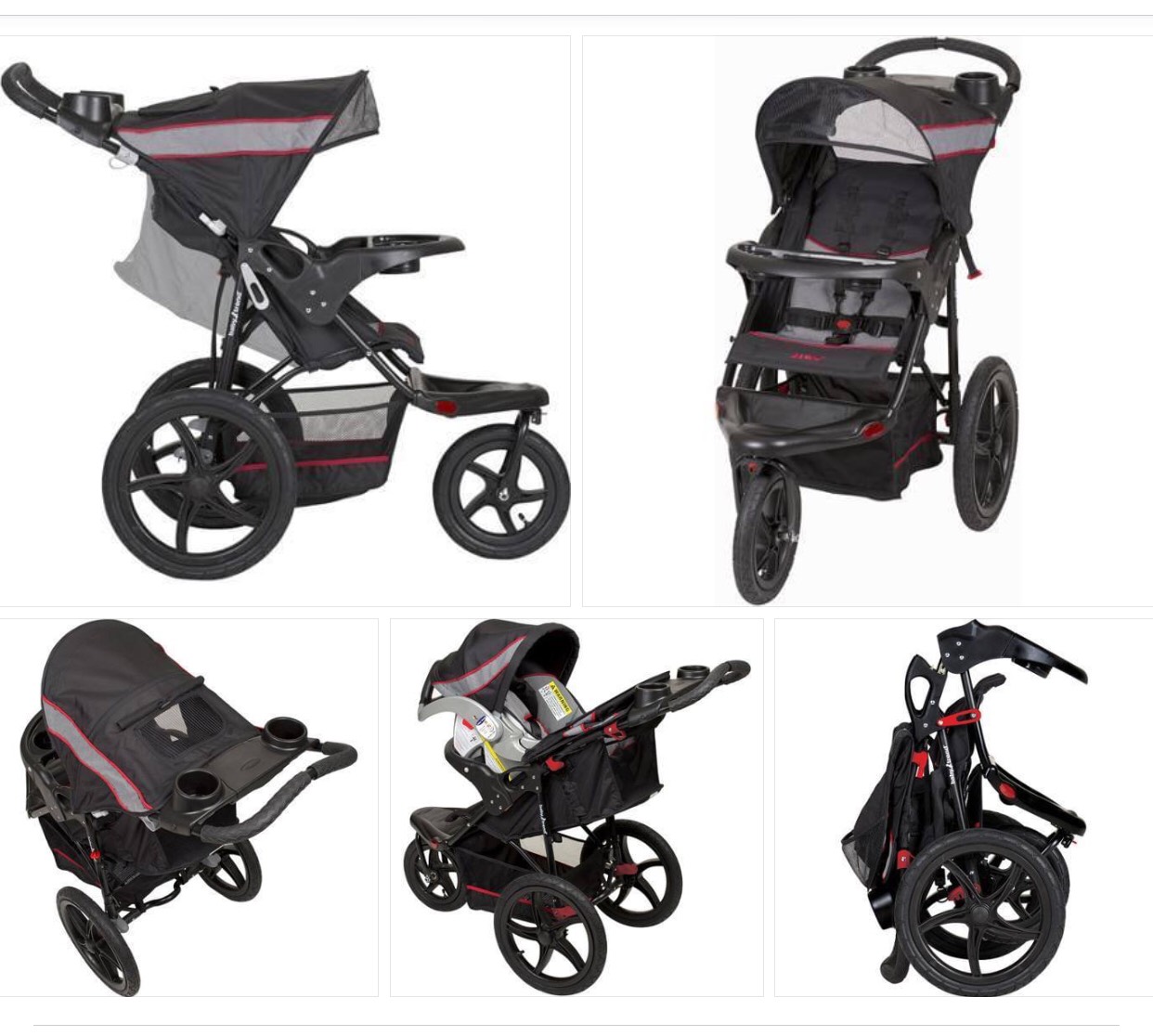 Xe đẩy bé stroller Baby Trend US