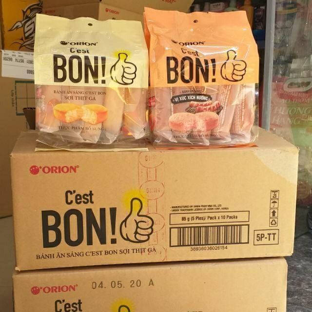 Thùng 10 bánh Bon ăn sáng
