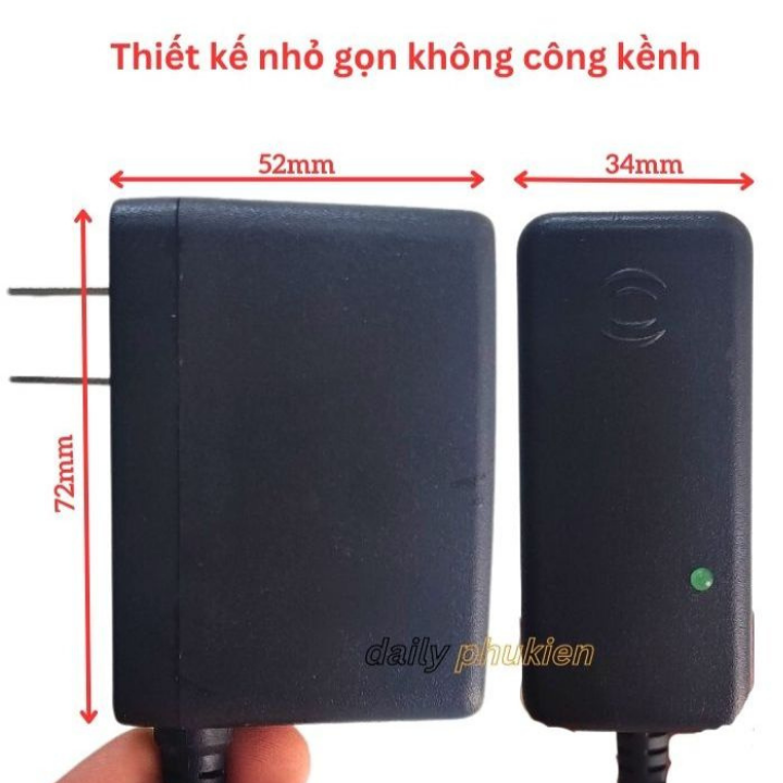 Adapter nguồn đàn Casio 12v 1500mA chân kim