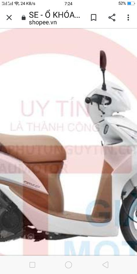 Vô Lăng +Mâm Lửa cho xe Honda Vision CKP 4 chân