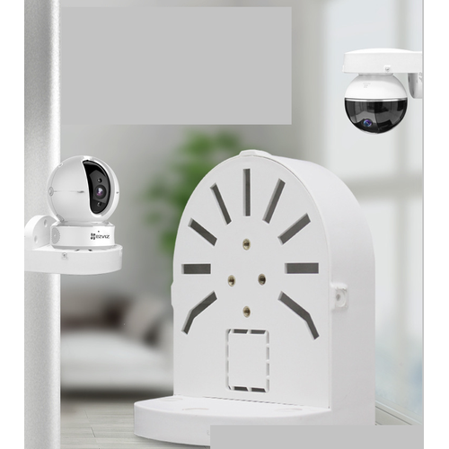 Chân đế gắn tường cho camera dome-camera bán cầu - chân đế nhựa camera