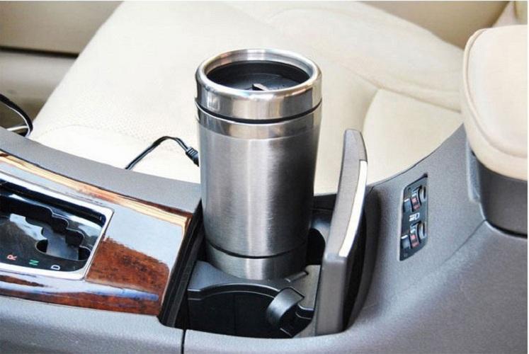Cốc Đun Nước Trên Ô Tô 12V Tiện Lợi thiết kế nhỏ gọn tiện dụng Dễ dàng có nước nóng pha sữa nấu mỳ hoặc pha cafe ngay trên xe của bạn