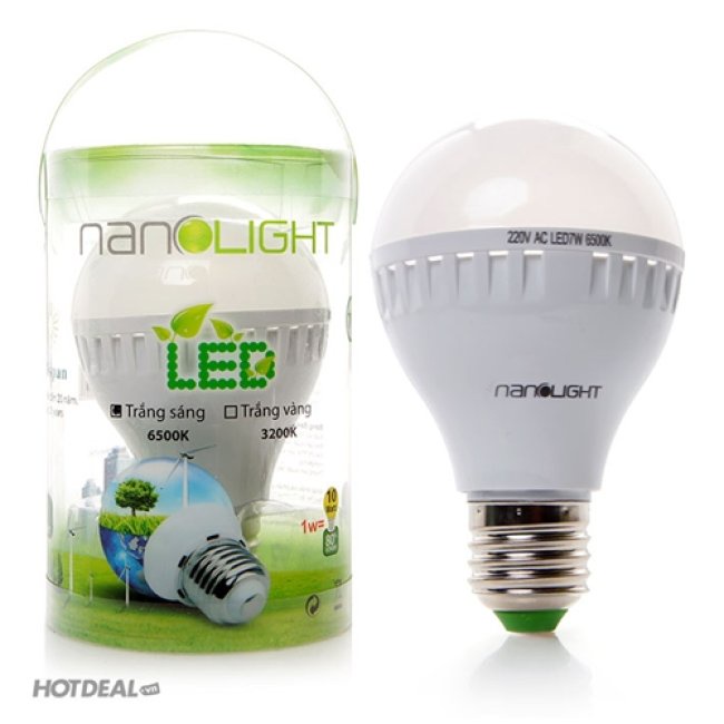 Bóng Đèn Led Tiết Kiệm Điện Nanolight 3W