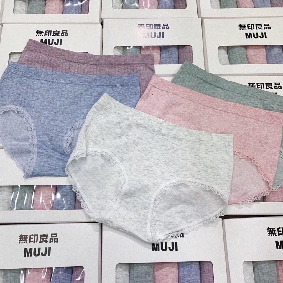 combo 3 quần MUJi muối tiêu siêu đẹp