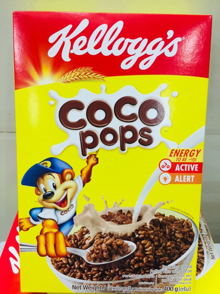 [HCM]ngũ cốc dinh dưỡng Kelloggs Coco Pops 350g