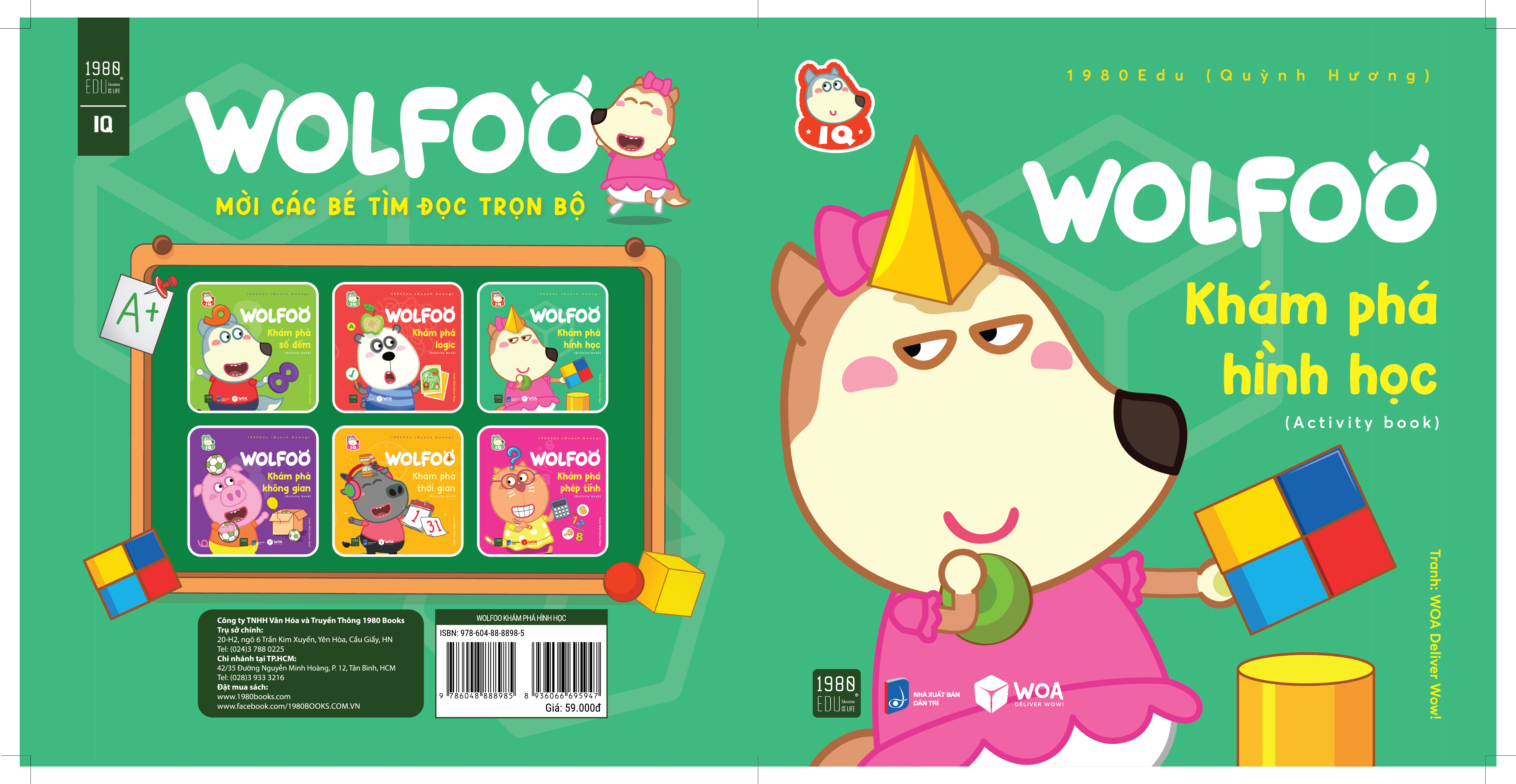 Sách - Wolfoo Khám Phá Hình Học