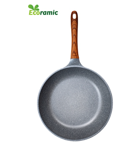CHẢO VÂN ĐÁ SÂU LÒNG ECORAMIC ĐÁY TỪ - CÁI