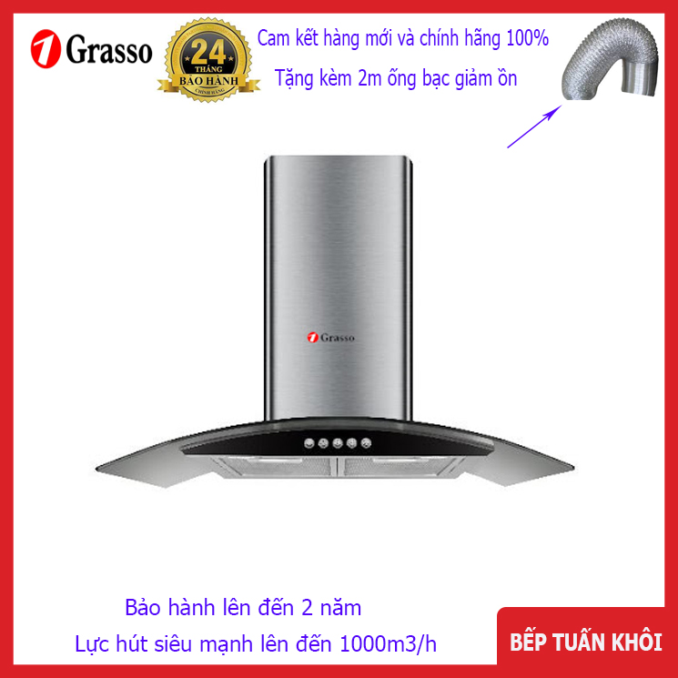 Máy hút mùi Grasso GS-3388S