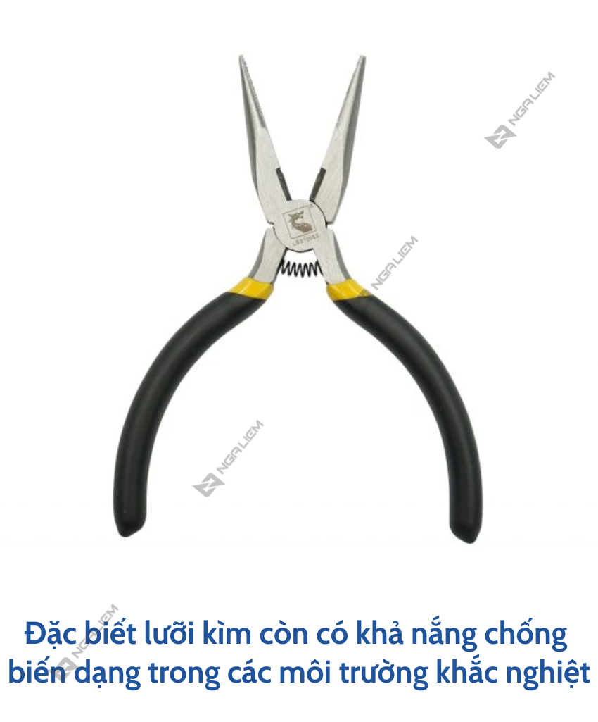 Kìm Cắt, Điện, Nhọn Mini 5″ LS+