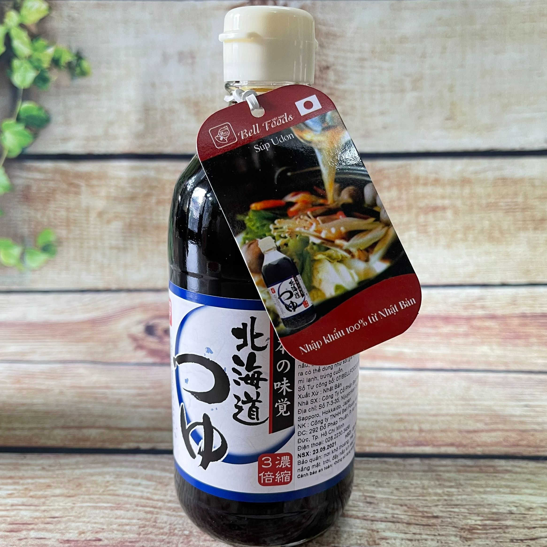 Súp Udon Nấu Mì Nhật Bản 400ML (Nước tương nấu mì Tsuyu)