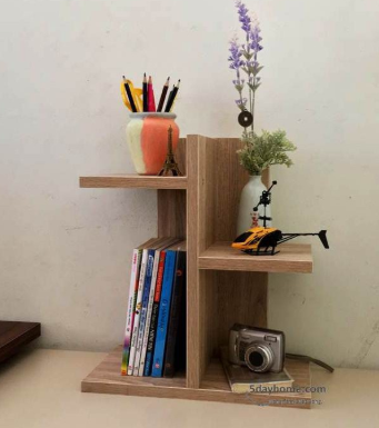 Kệ sách để bàn hình cây