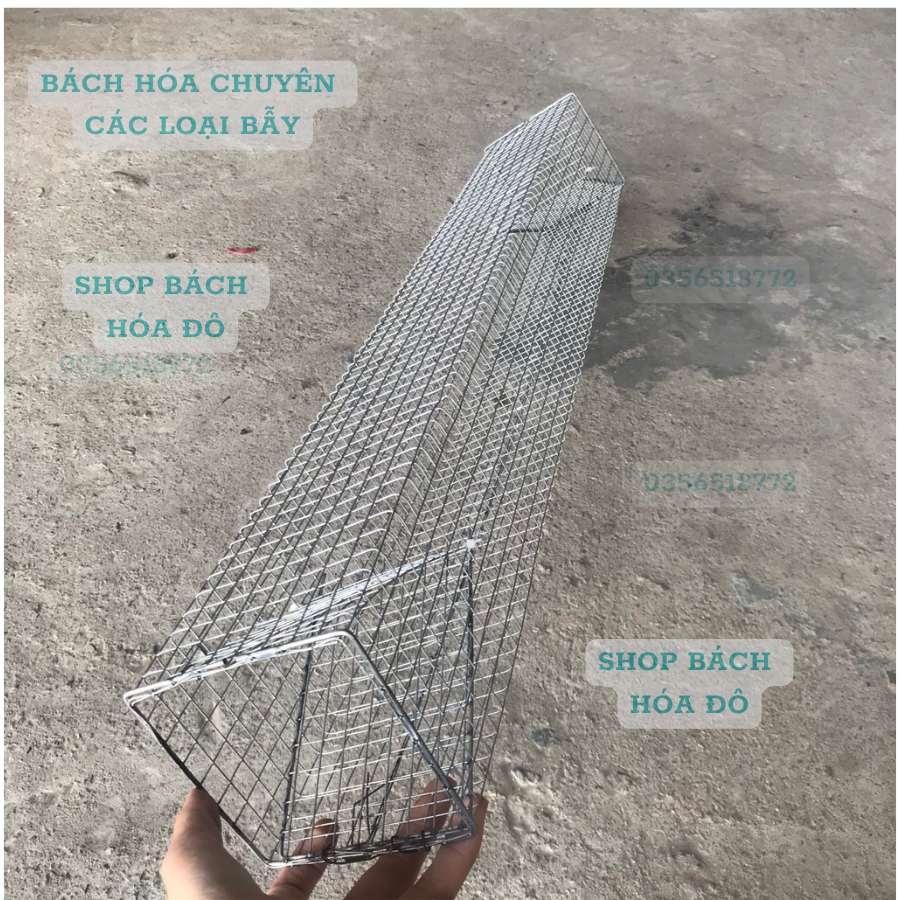Lồng Bẫy Rắn 2 Cửa Thông Minh Dài 70 cm