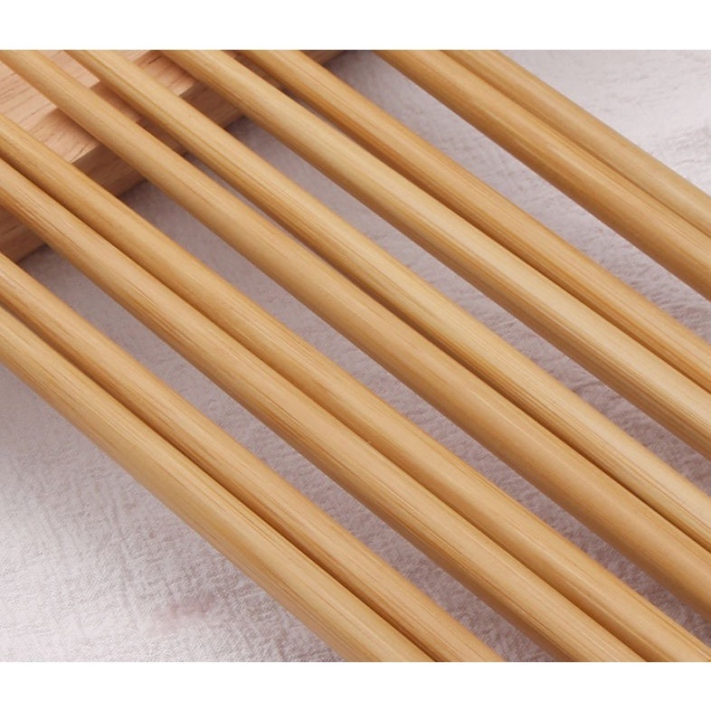 Bộ 10 đũa tre ăn cơm vân đá kháng khuẩn cao cấp Bamboo