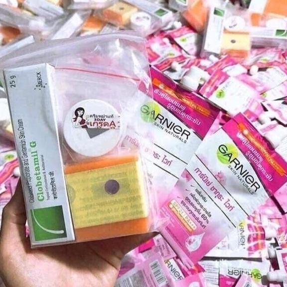 Combo 10 bộ 5 món nám tàn nhan Thái Lan
