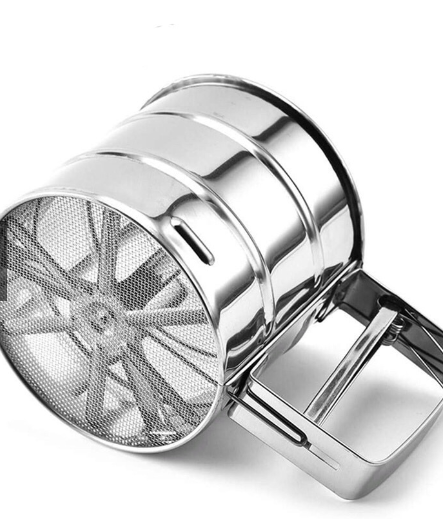 Cốc rây bột inox dùng để làm bánh UNI