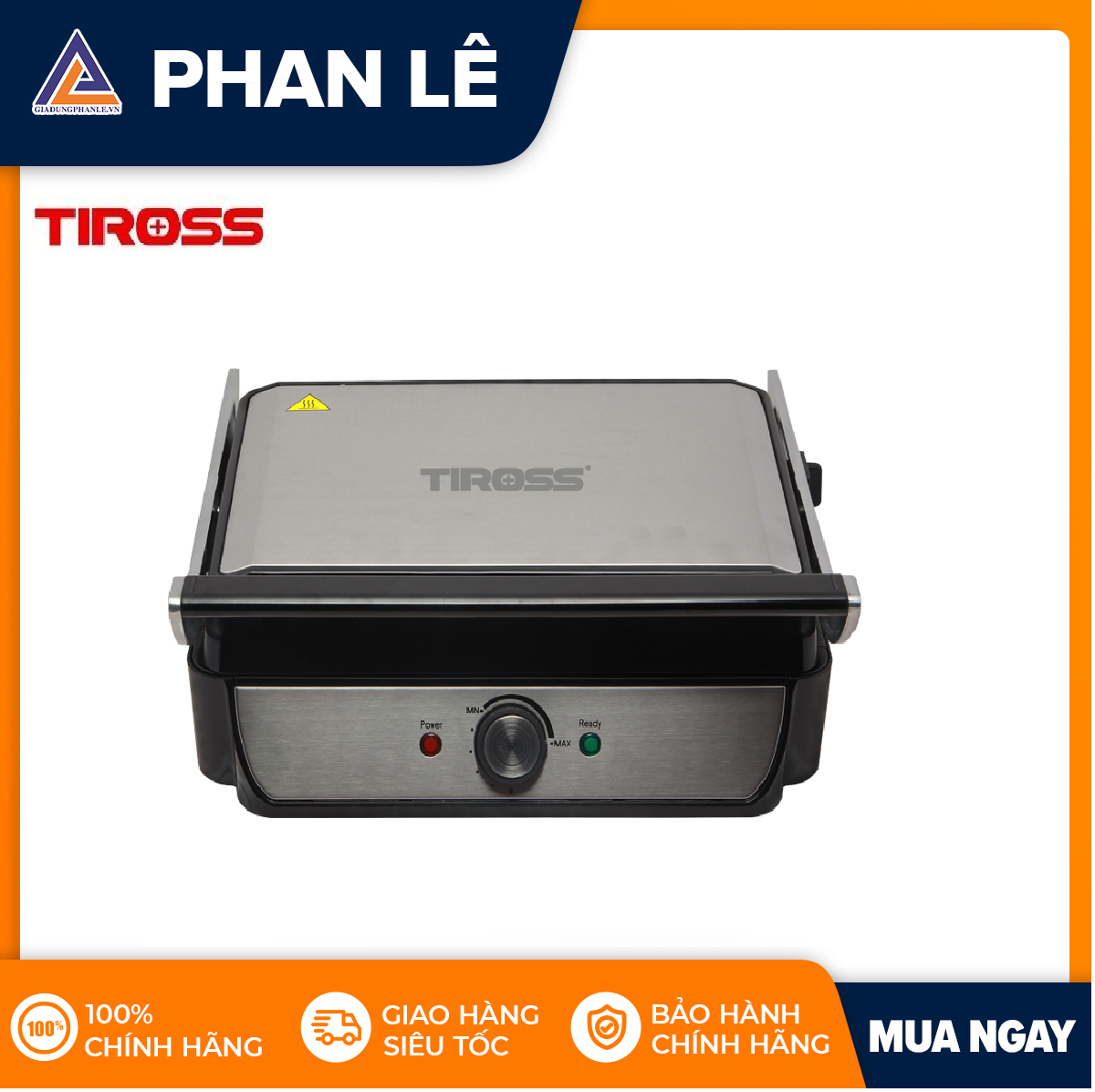 Kẹp nướng tiross ts9654