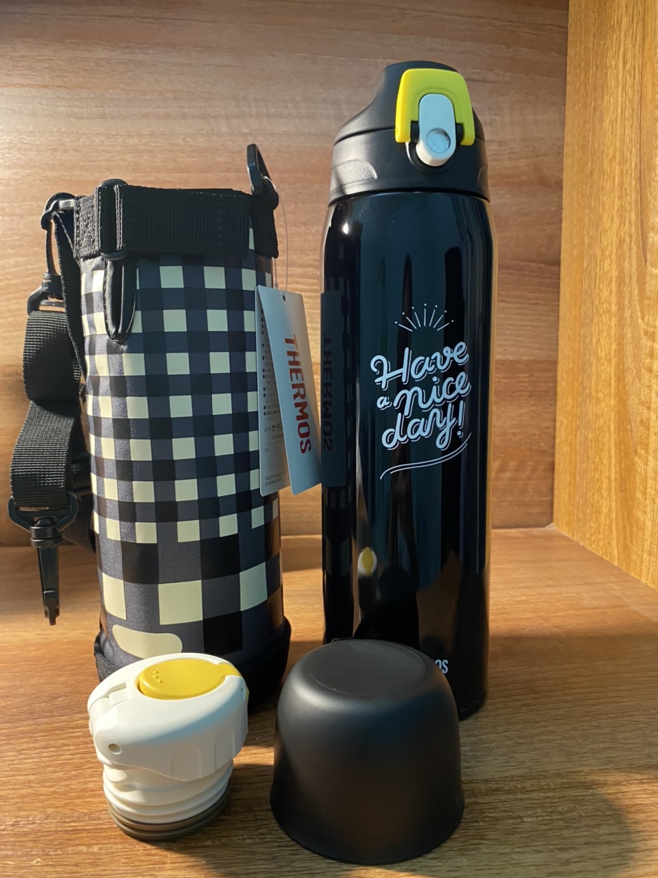 Bình giữ nhiệt Thermos 2 chiều 1 lít nội địa chuẩn Nhật (MADE IN MALAYSIA)