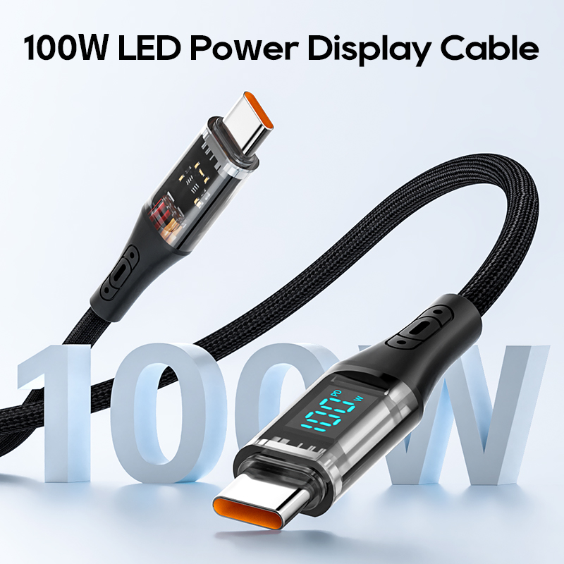Cáp Sạc Nhanh KUULAA Gem Fast-Charging Data Cable Type-C to Type-C 100W Sạc nhanh Chip thông minh An toàn hơn Dây dữ liệu bền hơn cho iPhone 15 Samsung Xiaomi Huawei