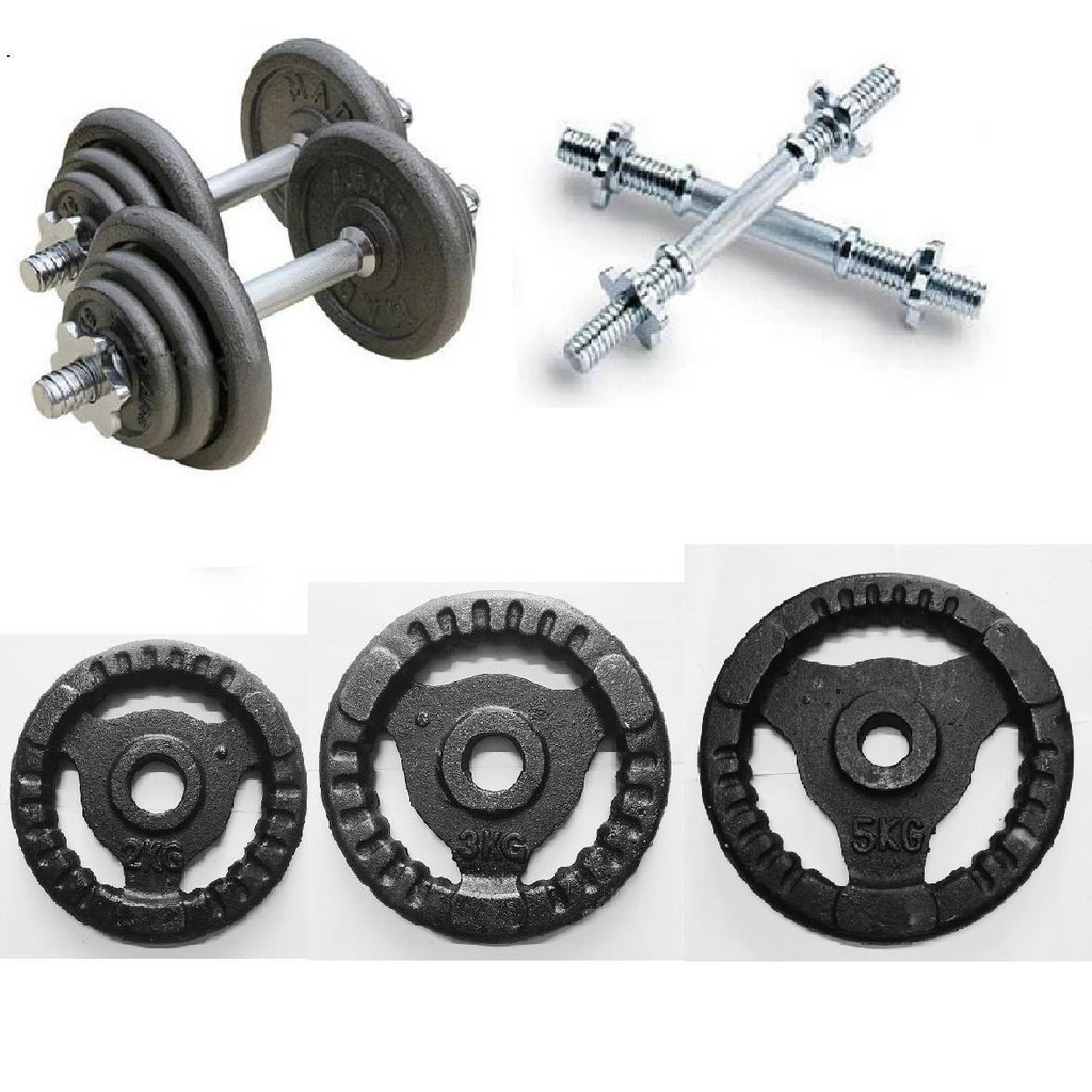 Đòn tạ tay dài 35cm phi 27, dụng cụ tập gym tại nhà( 1 cái)