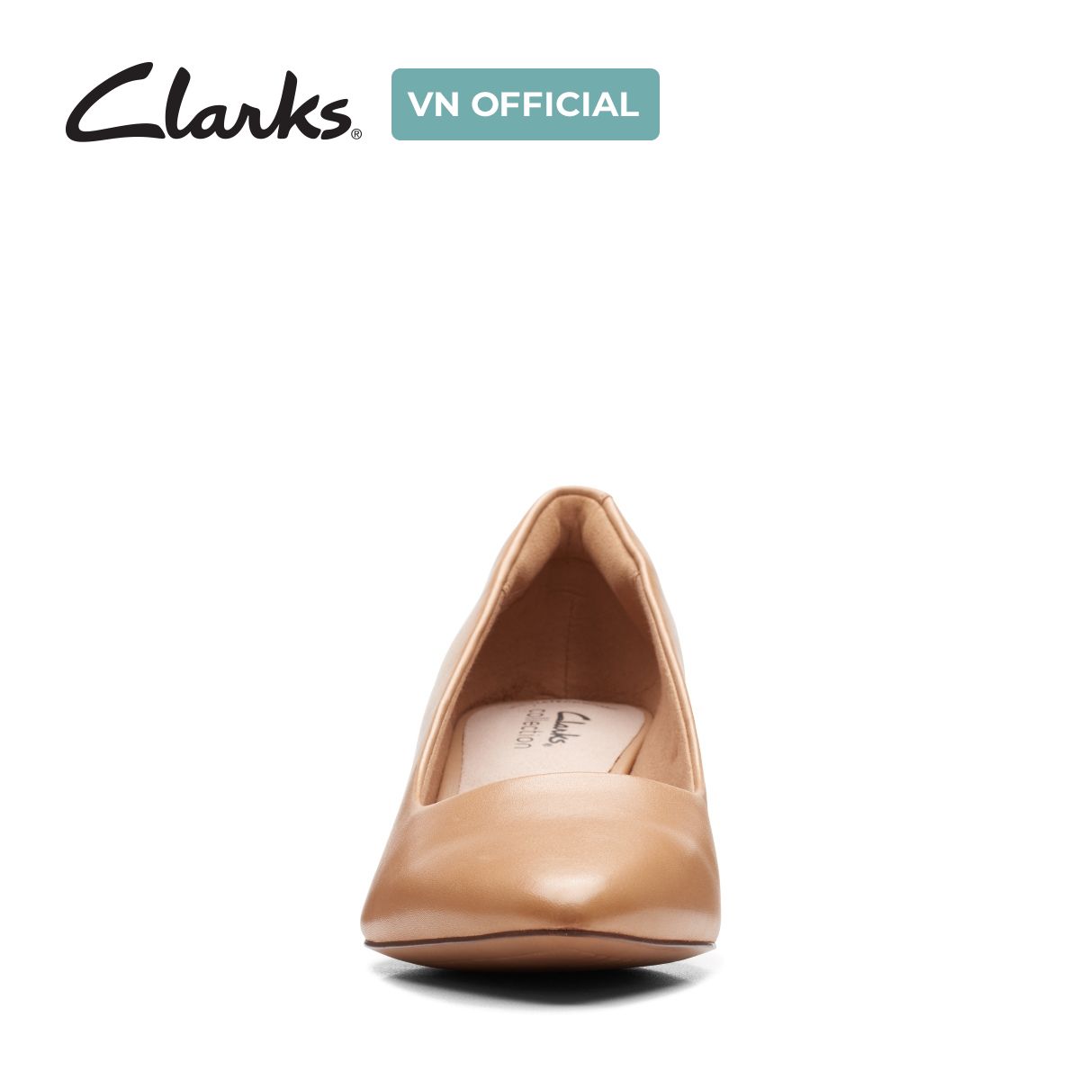 Giày Cao Gót 4.5cm Da Nữ Clarks - Shondrah Jade