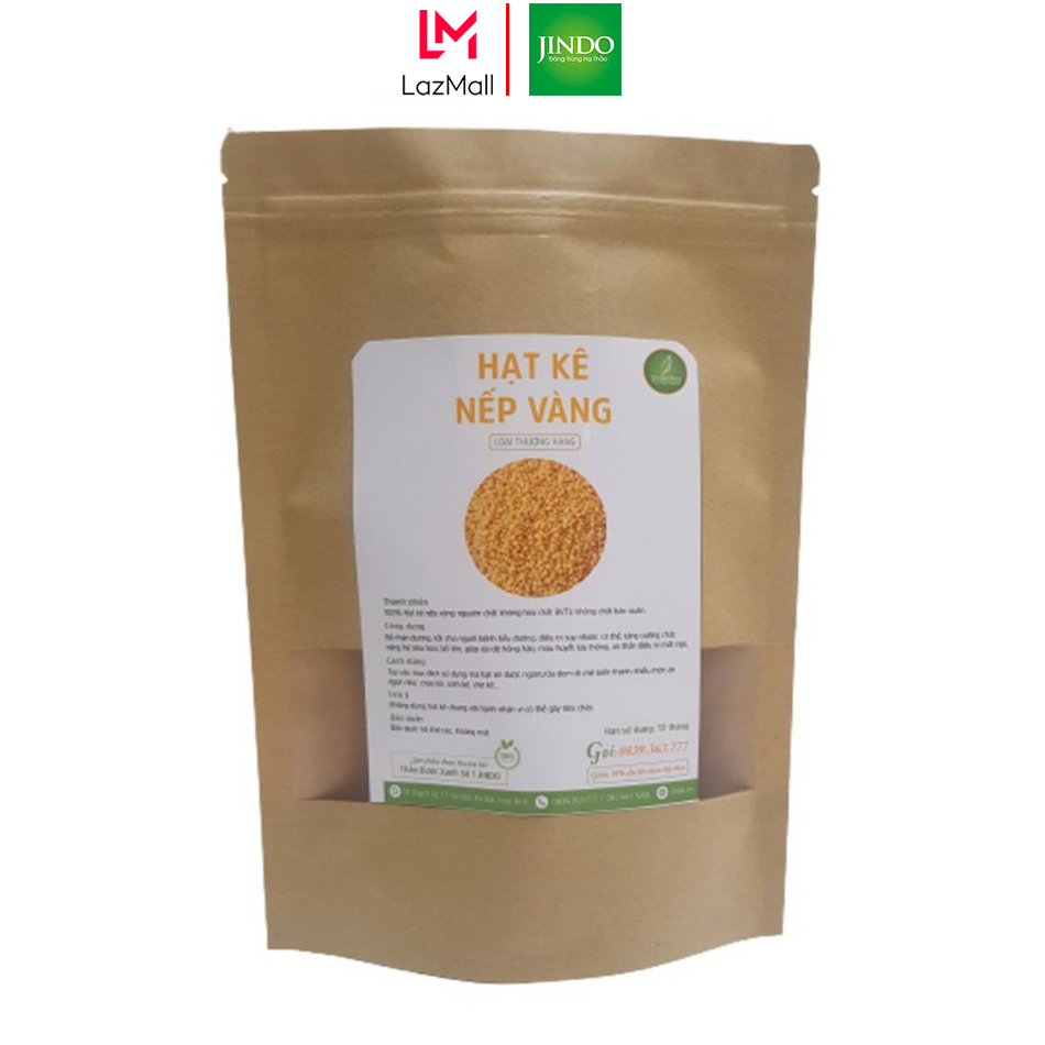 Hạt kê nếp vàng thượng hạng JINDO 1kg giúp cơ thể khoẻ mạnh