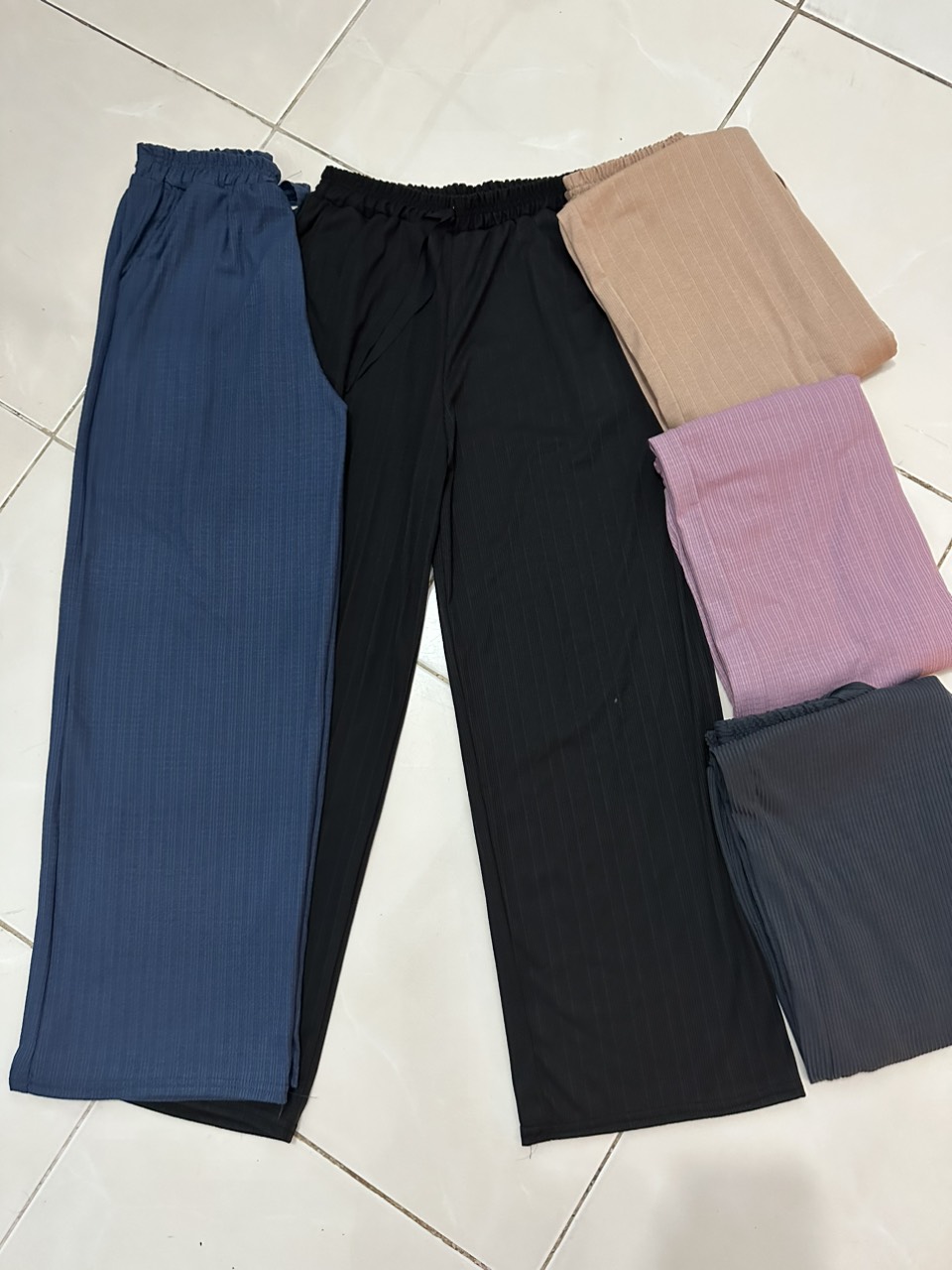 Quần ống rộng nữ freesize 40-60kg