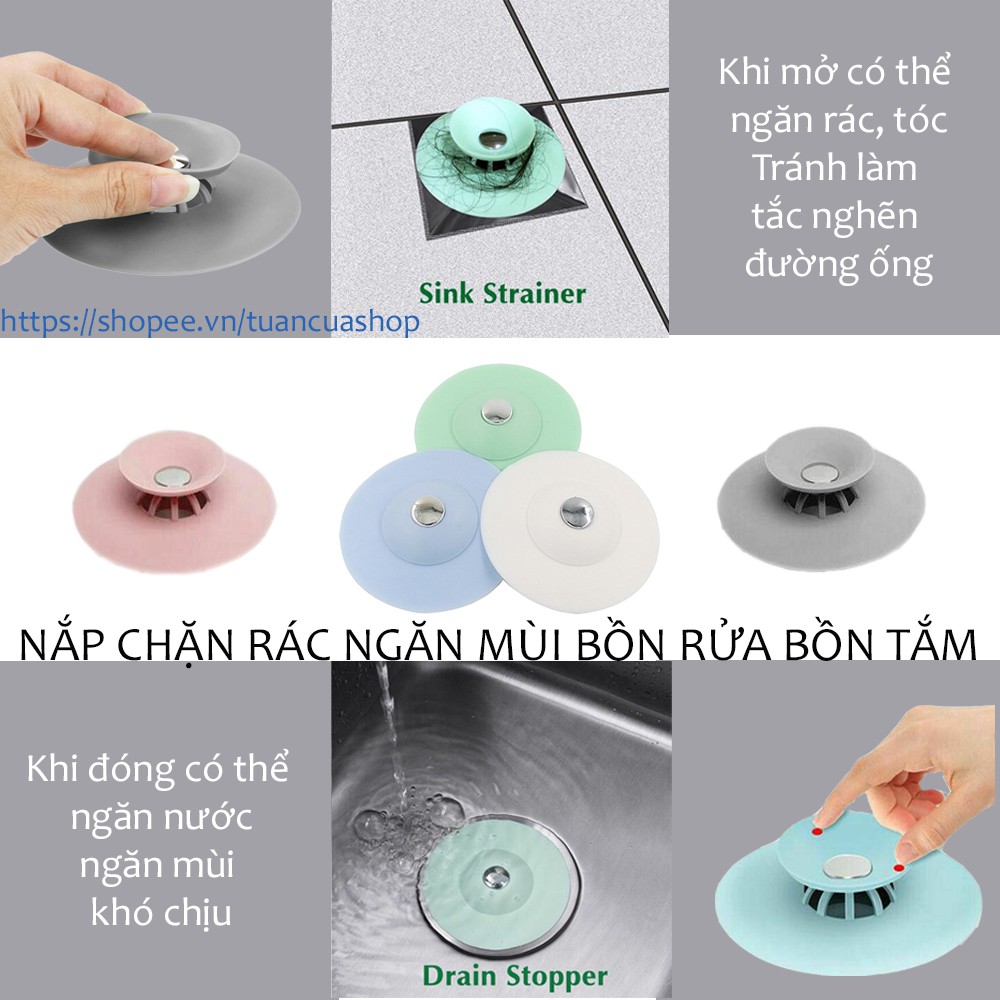 [HCM]✔️ Dụng cụ giữ nước bồn rửa chén có lỗ thoát ✔️