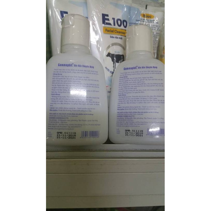 Sữa Rửa Mặt Gammaphil 125ml