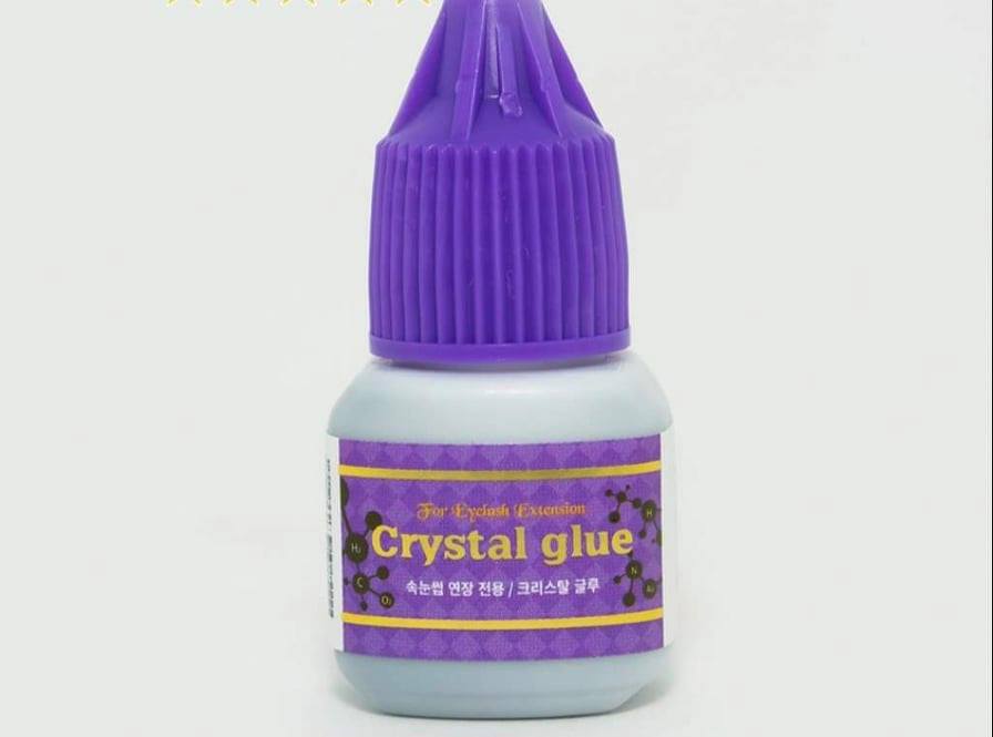 Keo Crystal Glue, keo crystal tím