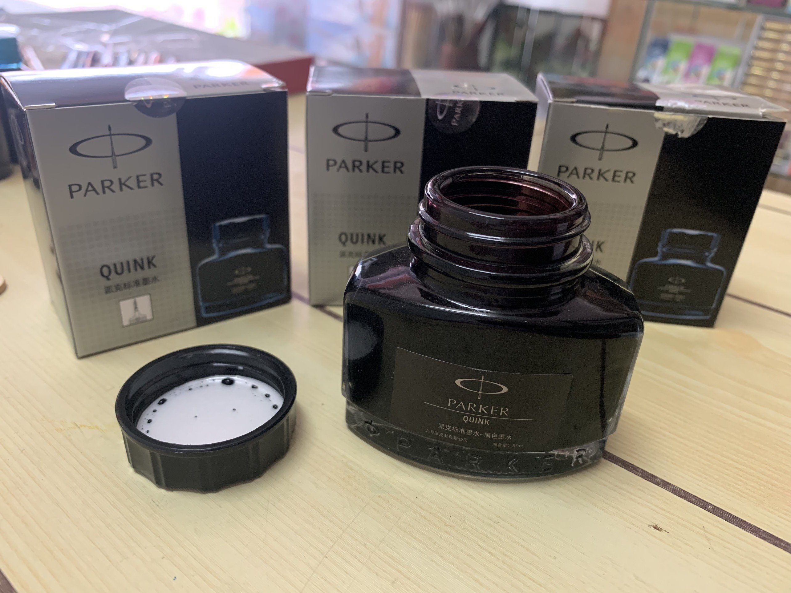 Mực Bút Máy Cao Cấp Parker -Màu Đen 57ml