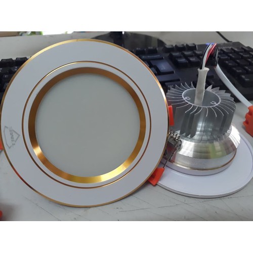 Đèn led âm trần Led Time 7w phi 90 3 chế độ ánh sáng
