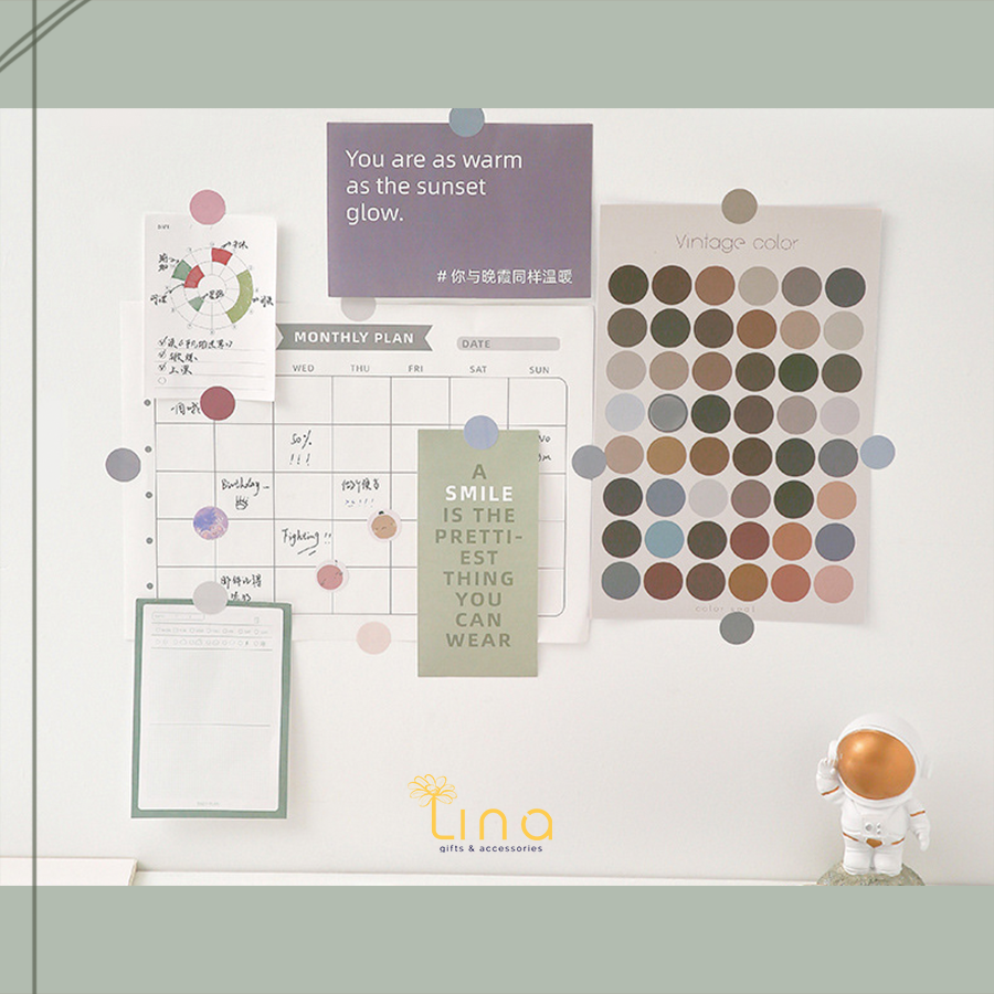 Sticker chấm tròn - seal đánh dấu tiện lợi