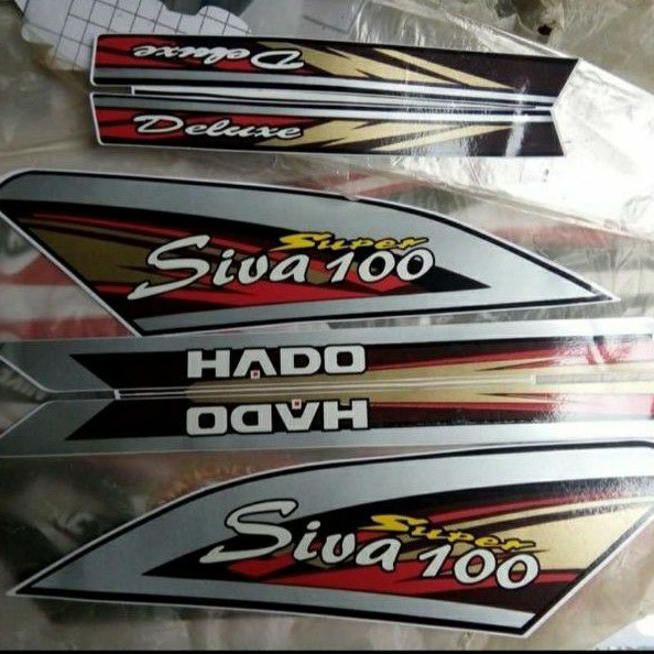 bộ tem dán xe Dream Super Siva HADO 100 hàng đẹp