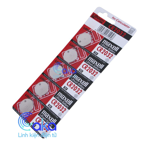 Vỉ 5 viên PIN CMOS CR2032 3V