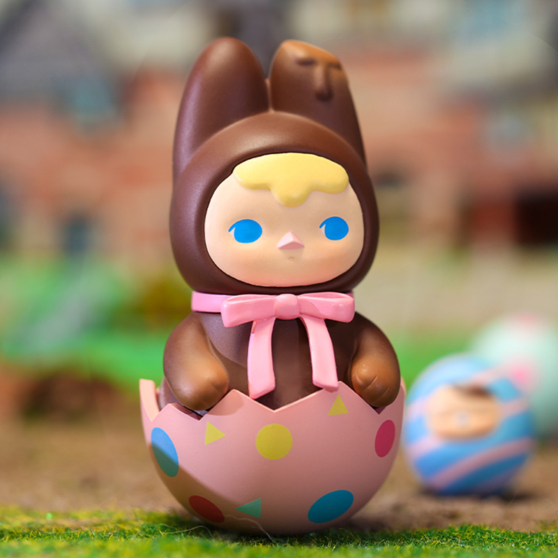 POP MART PUCKY Chocolate Bunny Baby Blister Package Figures
